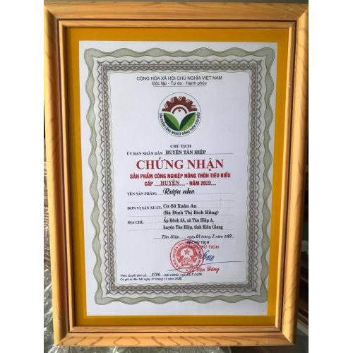 Các chứng nhận